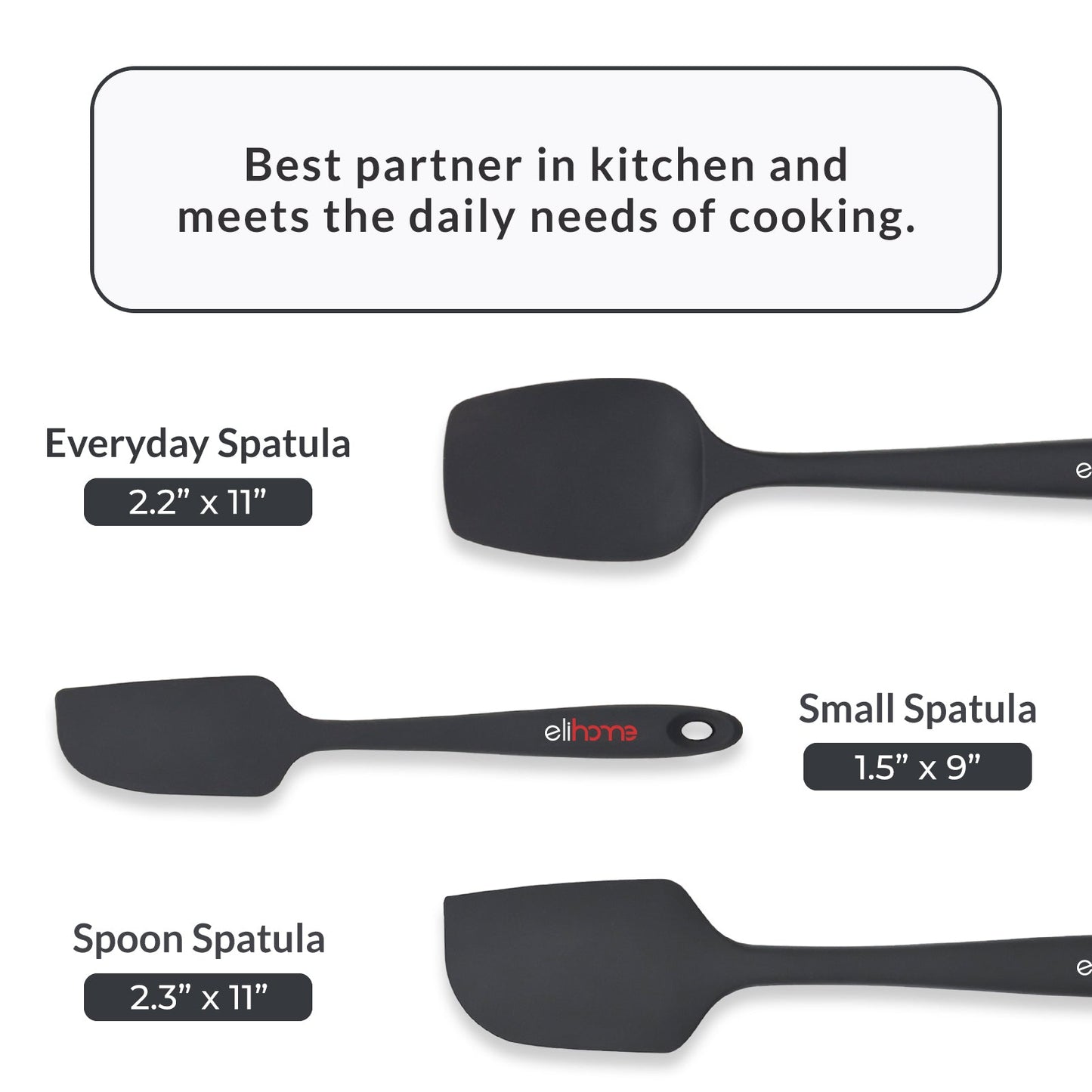 Elihome Classic Spoonula  - 11"L x 2.4"W